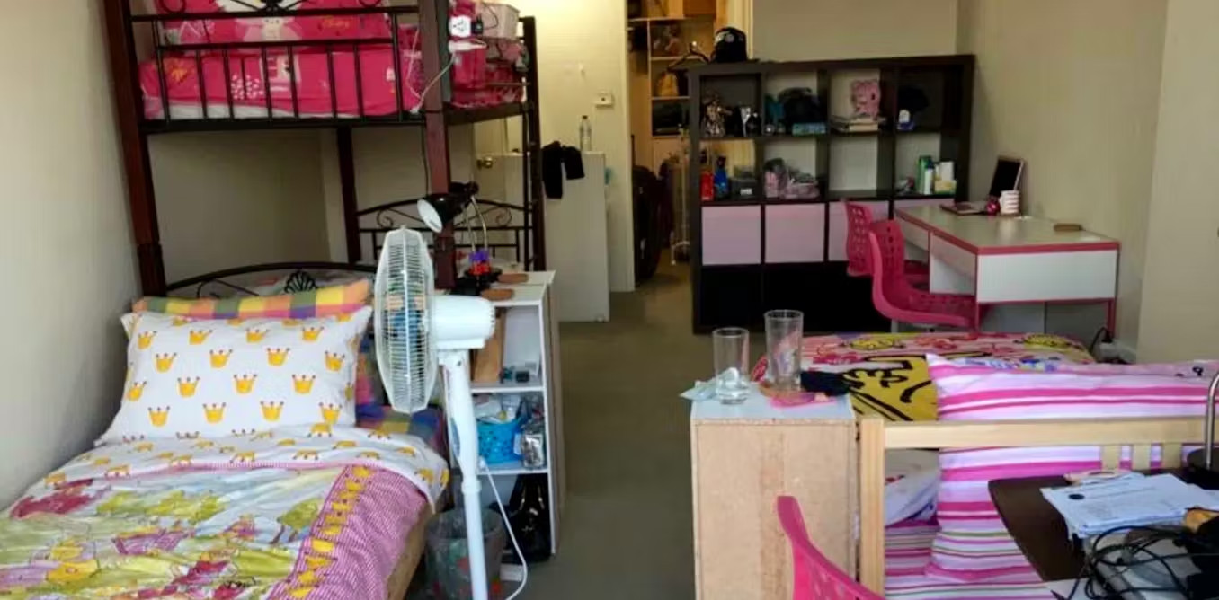 ازحام غرف الطلاب